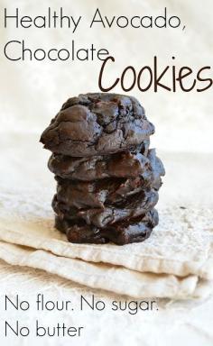 
                    
                        {healthy avocado chocolate cookies}..if you have a lot of avocados now, so this may be a good way to use them?!?
                    
                