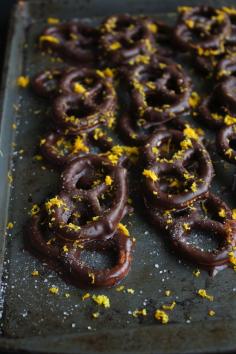 
                    
                        ORANGE ZEST CHOCOLATE COVERED PRETZELS
                    
                