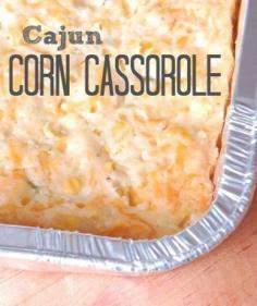 
                    
                        The BEST Ever Cajun Corn Casserole!! Perfect for a large crowd and even tasty at room temperature.
                    
                