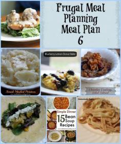 
                    
                        Frugal Meal Planning: Meal Plan 6
                    
                