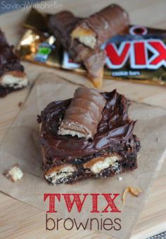 
                    
                        Use up all that Halloween Candy and make these ooey gooey Twix Brownies! The perfect chocolate dessert to put you over the top after Halloween.
                    
                
