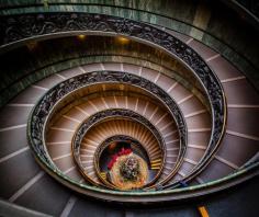 
                    
                        Vatican Museum Staircase after Christmas
                    
                