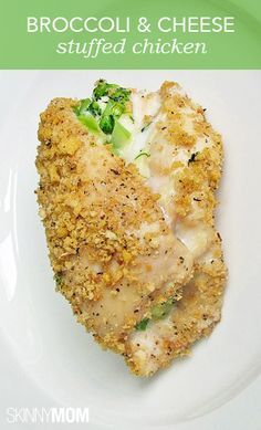 
                    
                        Broccoli and cheese stuffed chicken! YUM!
                    
                