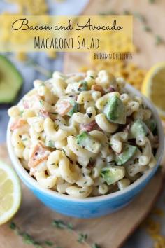 
                    
                        Bacon and Avocado Macaroni Salad
                    
                