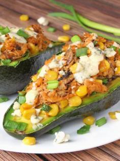 
                    
                        Chicken Stuffed Avocado Recipe | YummyAddiction.com
                    
                