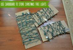 
                    
                        How to store away Christmas lights
                    
                