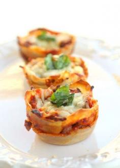 
                    
                        The 'Girl Who Ate Everything' Lasagna Cupcakes Serve Italian Differently #diy #gourmet trendhunter.com
                    
                