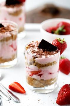 
                    
                        STRAWBERRIES AND CREAM TIRAMISU PARFAIT
                    
                