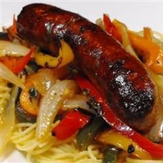 
                    
                        Italian Sausage, Peppers, and Onions Allrecipes.com
                    
                