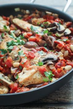 
                    
                        Tuscan Chicken Skillet - the perfect one-pan meal!
                    
                