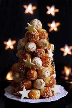 
                    
                        Christmas Croquembouche
                    
                