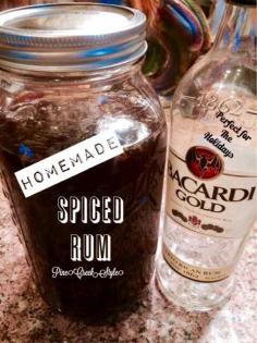 
                    
                        Homemade Spiced Rum for the Holidays, see the recipe on our Facebook page at PineCreekStyle  Easy & Tasty
                    
                