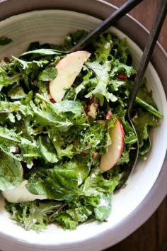 
                    
                        apple, pomegranate & goat cheese salad
                    
                