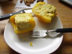 
                    
                        This Egg Stuffed Pepper Meal Requires No Cook or Bake Time #food trendhunter.com
                    
                