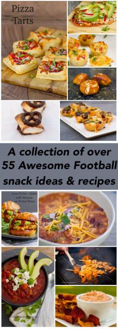 
                    
                        A Round-up of a ton of yummy Tailgating (snacks) Recipe ideas that are great for nibbling on while watching the big game or any football game.
                    
                