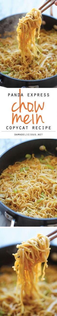 
                    
                        Panda Express Chow Mein Copycat – Tastes just like Panda Express except it takes just minutes to whip up and tastes a million times better!
                    
                