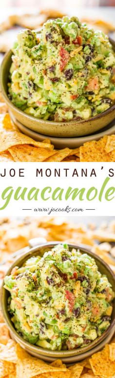 
                    
                        Joe Montana's Touchdown Guacamole
                    
                