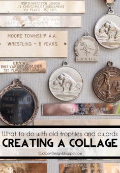 
                    
                        What to do with old trophies and awards? How about creating a collage?
                    
                