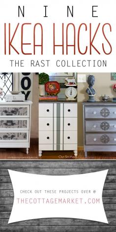 
                    
                        9 IKEA Hacks The Rast Collection - The Cottage Market #IKEA, #IKEAHacks, #IKEAHack, #IKEADIYProjects, #IKEARast, #DIYIkeaProjects
                    
                