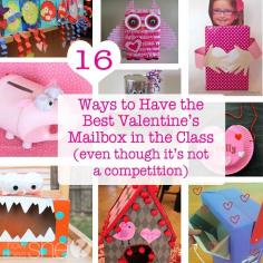 
                    
                        16 Ways to Have the Best Valentine's Mailbox Holder in the Classroom (even though it's not a competition) howdoesshe.com
                    
                
