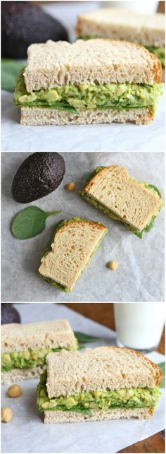 
                    
                        Smashed Chickpea and Avocado Salad Sandwich Recipe on twopeasandtheirpo... My all-time favorite sandwich! It's easy to make too!
                    
                