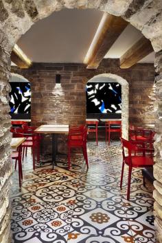 
                    
                        Barsa Taberna — Toronto #tiledfloor
                    
                