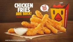 
                    
                        Burger King Converts its Potato Fries into Crispy Strips of Poultry #food trendhunter.com
                    
                