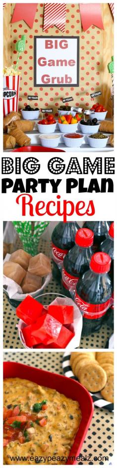
                    
                        Big Game Party Planning Recipes: Delicious football queso, flavored ice cubes, football shaped cookies and more! #ad #preparetoparty - Eazy Peazy Mealz
                    
                
