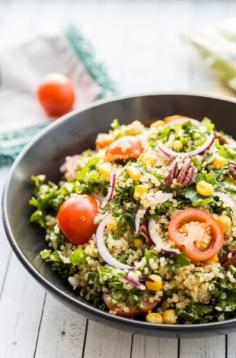 
                    
                        Kale Quinoa Corn Salad
                    
                