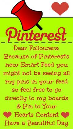 
                    
                        Dear Followers ~ Pin to your hearts content!  ♥ Tam ♥
                    
                