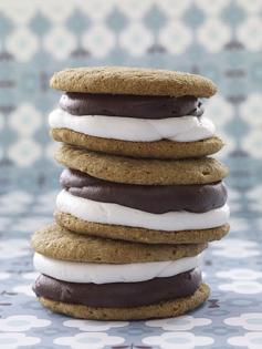 S'mores whoopie pies recipe-- summer