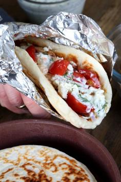 
                    
                        Gluten Free Chicken Gyros - Gluten-Free on a Shoestring - will buy that cookbook just for the naan recipe. I love naan.
                    
                
