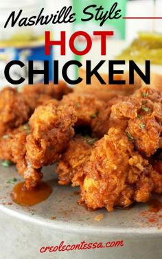 
                    
                        Nashville Hot Chicken Nuggets-Creole Contessa
                    
                