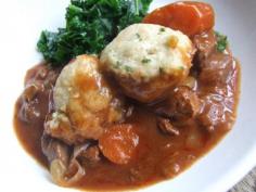 
                    
                        Beef Casserole with Stilton and Herb Dumplings Recipe
                    
                