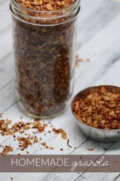 
                    
                        Delicious Homemade Granola Recipe - Hello Nature
                    
                