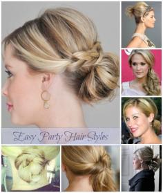 
                    
                        These 10 Easy Party Hair Styles are perfect for those rushed days. Get out of the ponytail rut and enjoy your evening out in style. #hairfinity
                    
                