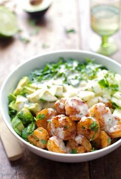 
                    
                        Spicy Shrimp and Avocado Salad
                    
                