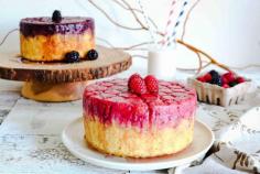
                    
                        Raspberry & Blackberry almond upside down cakes
                    
                