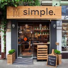 
                    
                        Design firm Brandon Agency together with interior designer Anna Domovesova have created Simple, a casual fast-food restaurant in Kiev, Ukraine.
                    
                