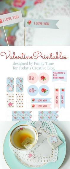 
                    
                        Valentines Day Printable by FunkyTime for TodaysCreativeBlo...
                    
                