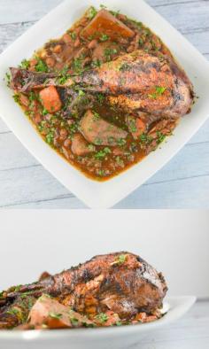 
                    
                        Braised turkey leg stew is what you need this winter.  Beans, bacon, slow cooked turkey and root vegis from the farmers market made for one heck of a hearty stew.
                    
                