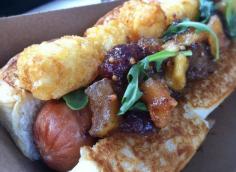 
                    
                        Dog Haus' Thanksgivukkah Dog Brings Out the Best Flavors of Both Holidays #food trendhunter.com
                    
                