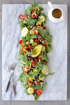 
                    
                        Southwest Baby Kale Salad with Cumin-Ginger-Sage Dressing
                    
                