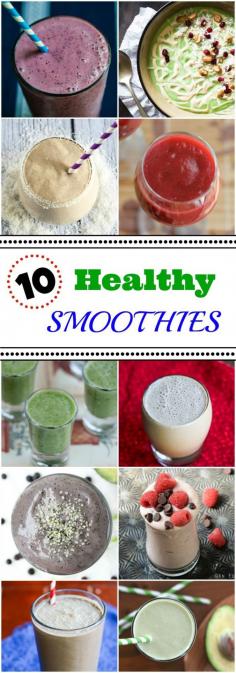 
                    
                        10 Deliciously Healthy Smoothies  - kickstart your morning with one of these deliciously healthy smoothies! #healthy #smoothies #fcpinpartners
                    
                