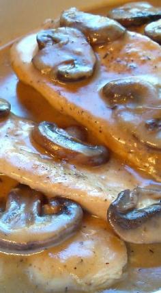 
                    
                        Crock Pot Smothered Chicken with Mushroom Gravy Recipe
                    
                