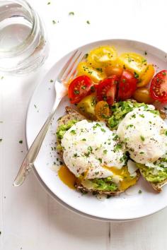 Simple Poached Egg and AvocadoToast