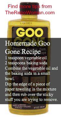 
                    
                        Homemade Goo Gone Recipe
                    
                
