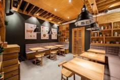 
                    
                        Design firm Brandon Agency together with interior designer Anna Domovesova have created Simple, a casual fast-food restaurant in Kiev, Ukraine.
                    
                