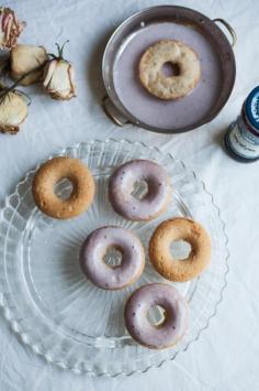 
                    
                        Black Raspberry Iced Cardamom Cake Donuts (Vegan, Gluten-Free)
                    
                