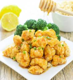 
                    
                        BAKED CRUNCHY HONEY LEMON CHICKEN
                    
                